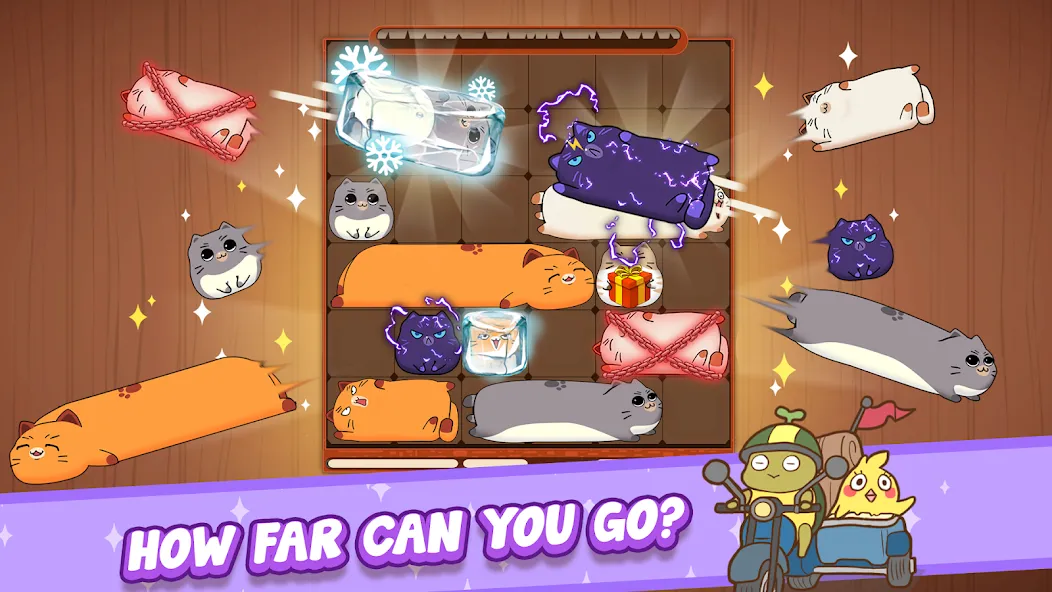 Haru Cats: Cute Sliding Puzzle (Хару Кэтс)  [МОД Menu] Screenshot 3
