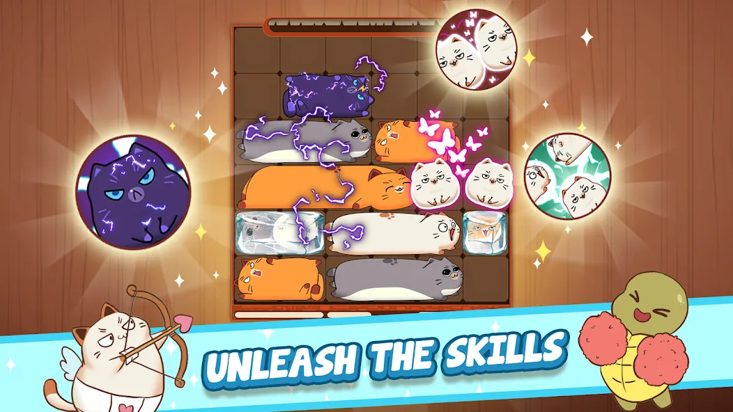 Haru Cats: Cute Sliding Puzzle (Хару Кэтс)  [МОД Menu] Screenshot 4