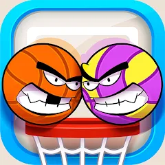Взломанная Your Balls: Basketball Game (Йоур Баллс)  [МОД Бесконечные монеты] - последняя версия apk на Андроид