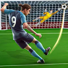 Взломанная Soccer Star: Soccer Kicks Game (окер Стар)  [МОД Unlocked] - полная версия apk на Андроид