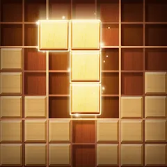 Взломанная Wood Block Puzzle (Вуд Блок Пазл)  [МОД Много монет] - стабильная версия apk на Андроид