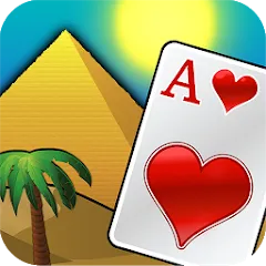 Взломанная Pyramid Solitaire - Egypt (Пирамиды пасьянс)  [МОД Меню] - последняя версия apk на Андроид