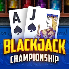 Взломанная Blackjack Championship (Блэкджек Чемпионат)  [МОД Все открыто] - последняя версия apk на Андроид