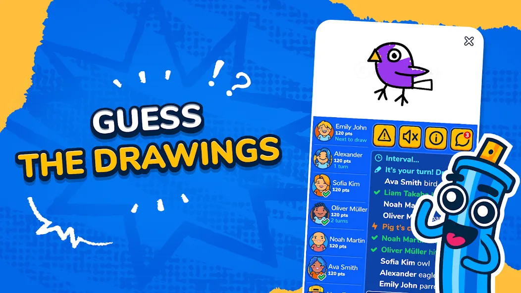 Gartic.io - Draw, Guess, WIN  [МОД Unlimited Money] Screenshot 1