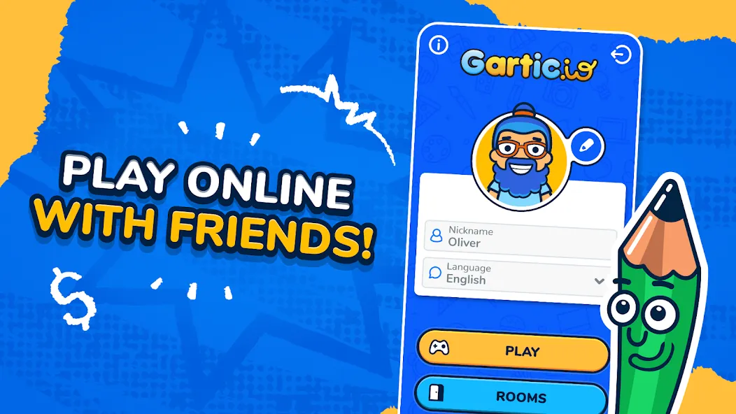 Gartic.io - Draw, Guess, WIN  [МОД Unlimited Money] Screenshot 2