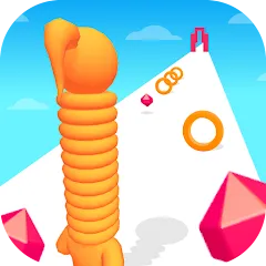 Скачать взломанную Long Neck Run (Лонг Нек Ран)  [МОД Unlocked] - последняя версия apk на Андроид
