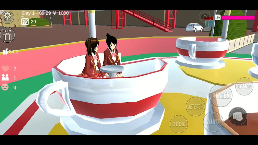 SAKURA School Simulator (Сакура Скул Симулятор)  [МОД Unlimited Money] Screenshot 4