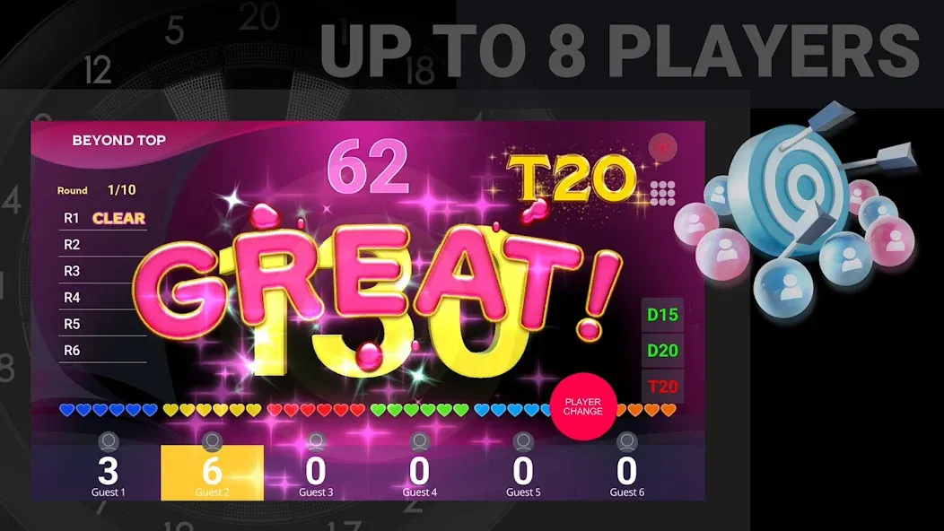 GranBoard (ГранБорд)  [МОД Бесконечные монеты] Screenshot 3