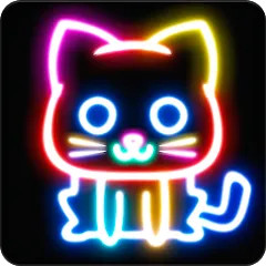 Скачать взломанную Drawing For Kids - Glow Draw  [МОД Много монет] - последняя версия apk на Андроид