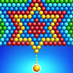 Взломанная Bubble Shooter Royal Pop  [МОД Все открыто] - полная версия apk на Андроид
