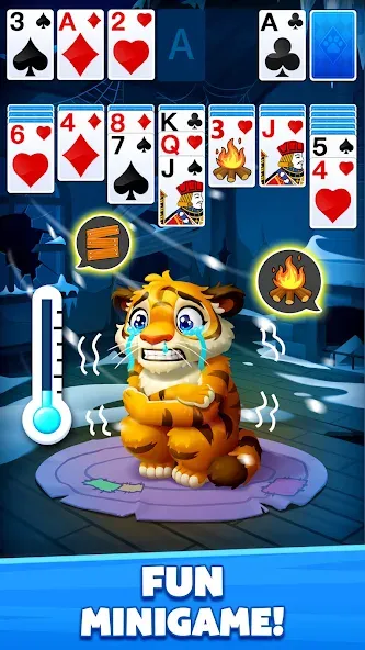 Solitaire Zoo  [МОД Unlimited Money] Screenshot 2
