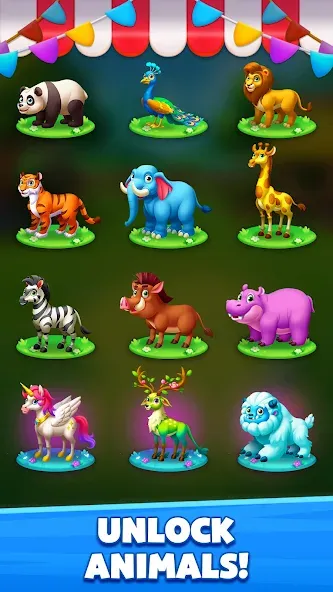 Solitaire Zoo  [МОД Unlimited Money] Screenshot 4
