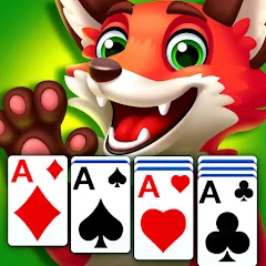 Взломанная Solitaire Zoo  [МОД Unlimited Money] - последняя версия apk на Андроид