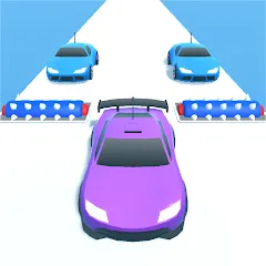 Взлом Merge Car Run - Evolution Race (Мердж Кар Ран)  [МОД Много монет] - стабильная версия apk на Андроид