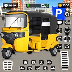 Скачать взлом Tuk Tuk Auto Rickshaw Game 3d  [МОД Бесконечные монеты] - полная версия apk на Андроид