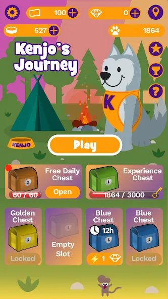 Kenjo's Journey Coin Pusher  [МОД Много денег] Screenshot 2