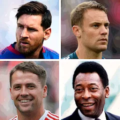 Скачать взломанную Guess the Soccer Player: Quiz  [МОД Menu] - полная версия apk на Андроид