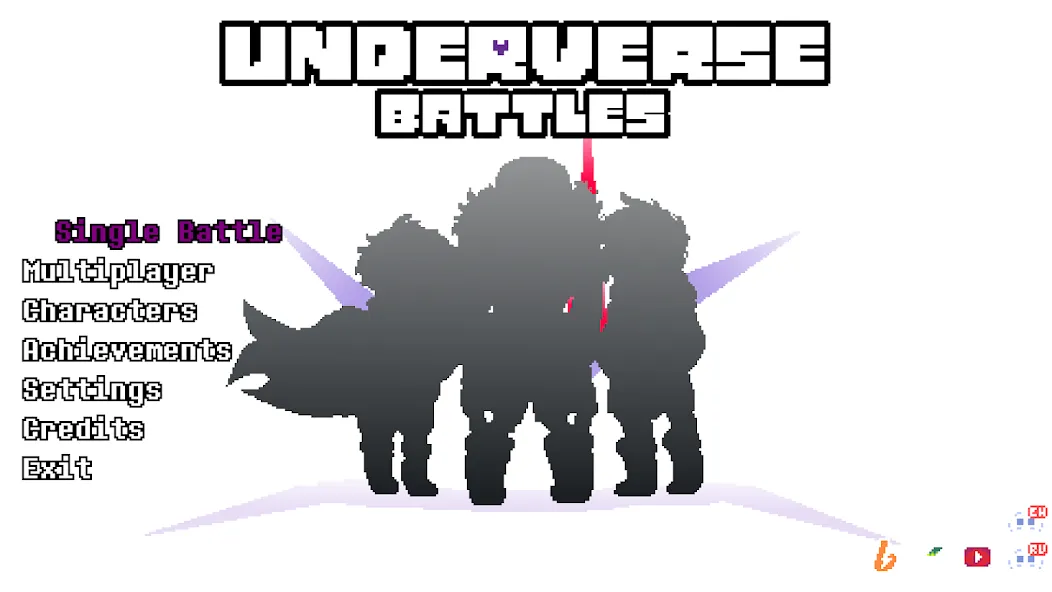 Underverse Battles (Андерверс Баттлз)  [МОД Unlocked] Screenshot 1