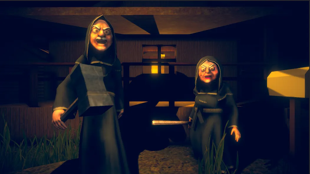 Grandpa And Granny Home Escape (Дедушка и бабушка сбегают из дома)  [МОД Unlocked] Screenshot 3