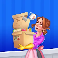 Взломанная Merge Hotel Empire: Design (Мердж Отель Импайр)  [МОД Много монет] - стабильная версия apk на Андроид