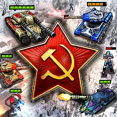 Взломанная Command Generals RTS  [МОД Бесконечные деньги] - последняя версия apk на Андроид