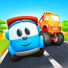 Взломанная Leo 2: Puzzles & Cars for Kids  [МОД Unlocked] - полная версия apk на Андроид