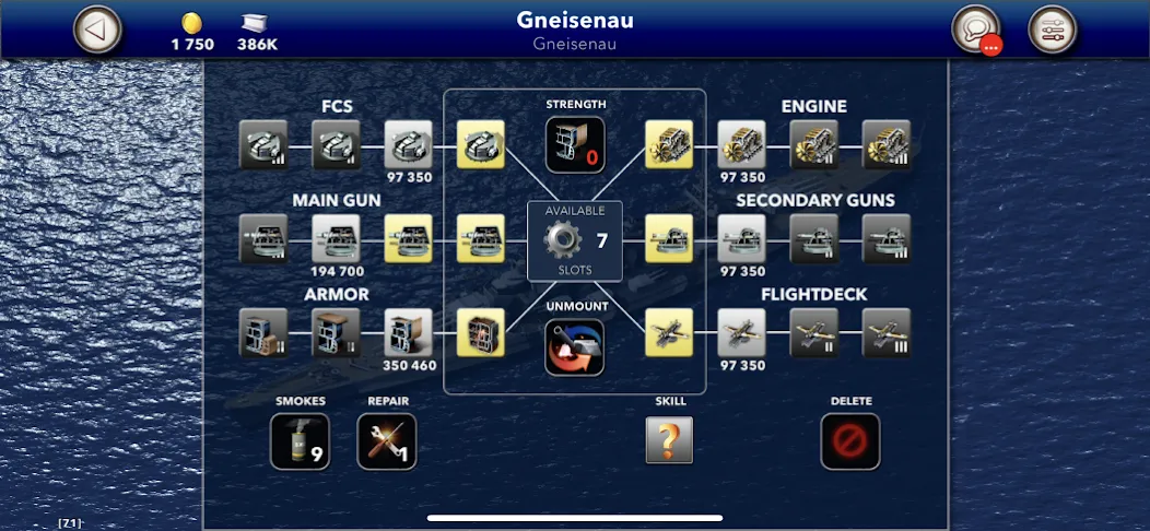 Navy Field: Online Sea Battles (НеиФилд)  [МОД Menu] Screenshot 3