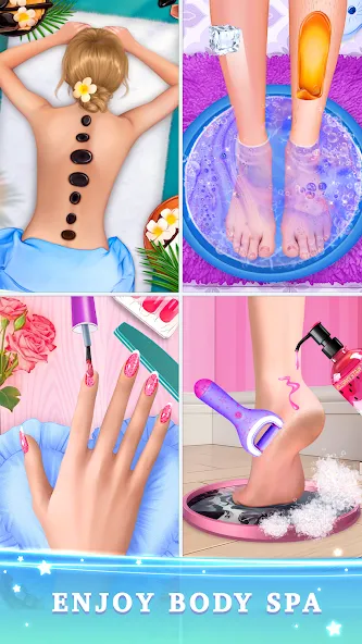 BFF Makeover - Spa & Dress Up  [МОД Unlocked] Screenshot 2