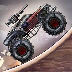 Взломанная Zombie Hill Racing: Earn Climb (Зомби Хилл Рейсинг)  [МОД Бесконечные монеты] - стабильная версия apk на Андроид
