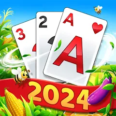 Скачать взлом Solitaire Tripeaks - Farm Trip (Фарм Джорни)  [МОД Unlocked] - полная версия apk на Андроид