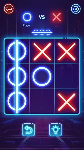 OX Game - XOXO · Tic Tac Toe  [МОД Все открыто] Screenshot 1