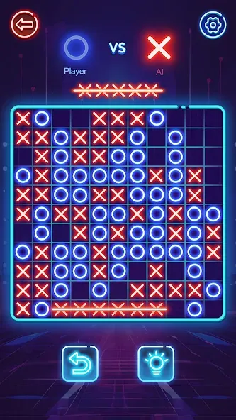 OX Game - XOXO · Tic Tac Toe  [МОД Все открыто] Screenshot 4