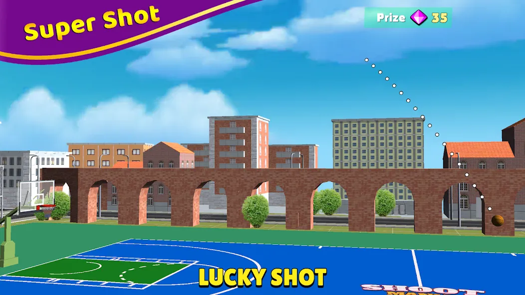 Shoot Challenge Basketball (Шут Челлендж Баскетбол)  [МОД Много монет] Screenshot 3