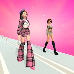 Взломанная Fashion Battle - Dress up game (Фэшнбатл)  [МОД Все открыто] - последняя версия apk на Андроид