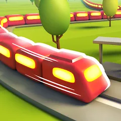 Взлом Train Adventure - Line Game (Трейн Эдвенчер)  [МОД Unlimited Money] - стабильная версия apk на Андроид