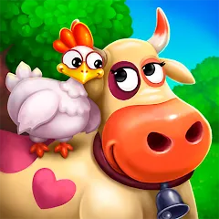 Взломанная Farmington – Farm game (Фармингтон)  [МОД Все открыто] - стабильная версия apk на Андроид