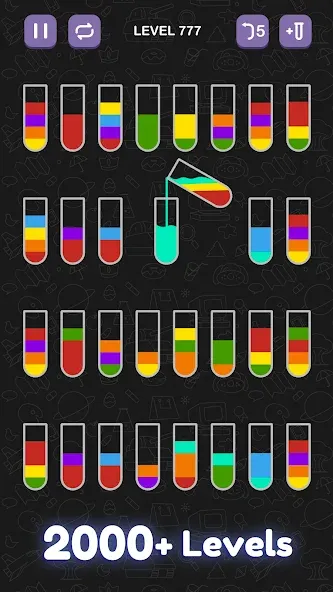 Water Sort Puzzle - Sort Color  [МОД Меню] Screenshot 2