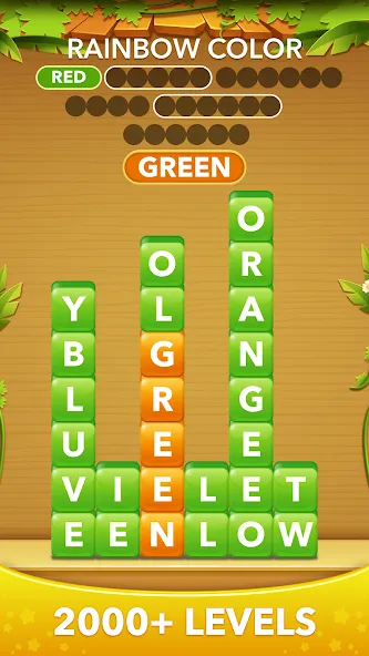 Word Heaps -Connect Stack Word  [МОД Mega Pack] Screenshot 2