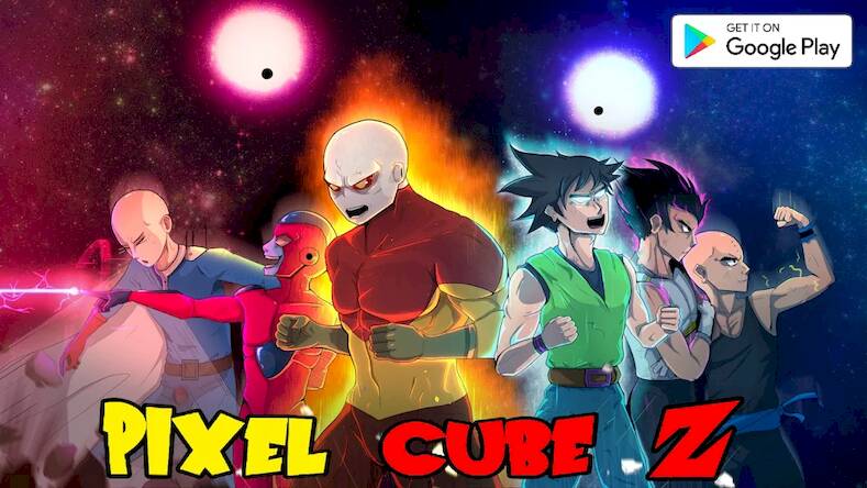 Pixel Cube Z Super Warriors