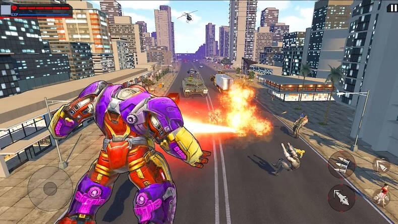 Super City Hero:Iron Hero Game