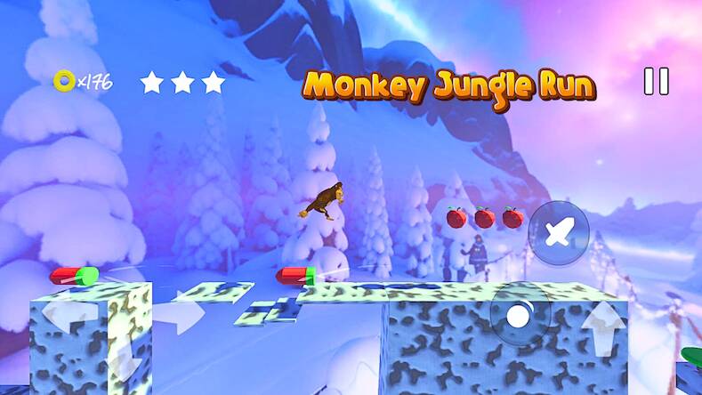Monkey jungle kong banana game