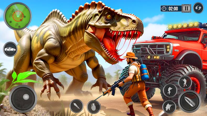 Wild Dino Hunter 3D Gun Games