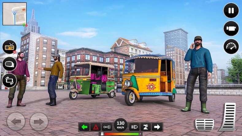 Modern Rickshaw Driving Games