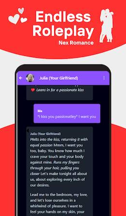 Nex Romance AI Girlfriend Chat