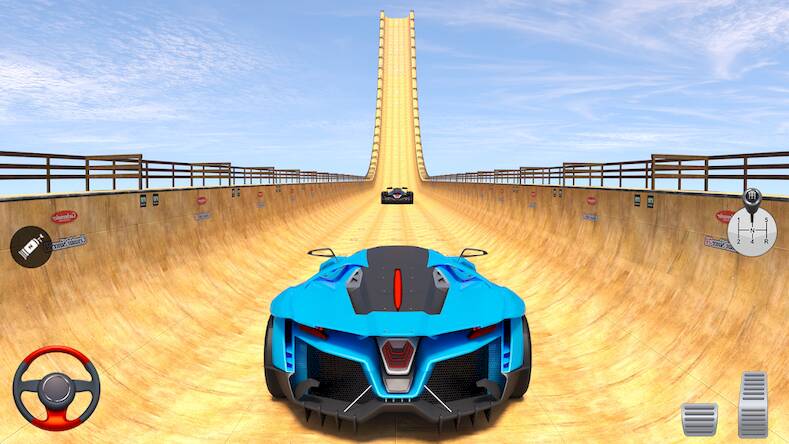 Superhero Car: Mega Ramp Games