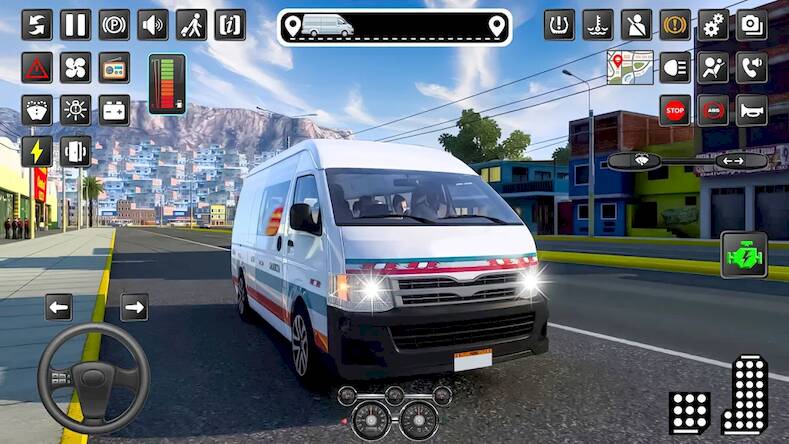 Van Simulator Games Indian Van