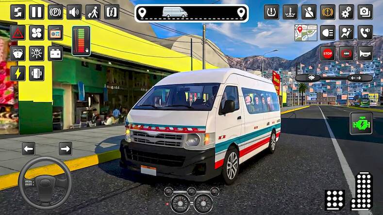 Van Simulator Games Indian Van