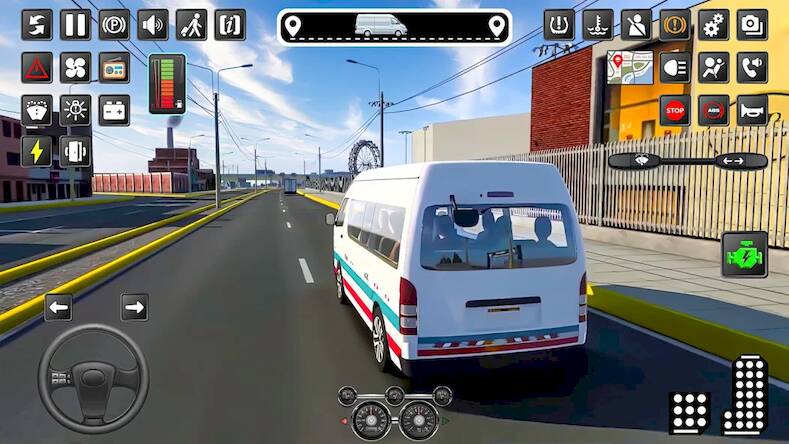 Van Simulator Games Indian Van