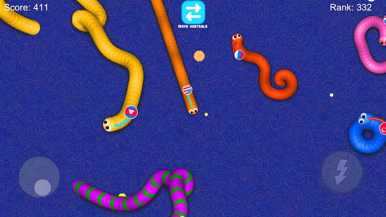 Worms Snake Zone Battle .io