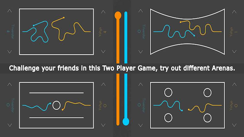 Double Line : 2 Player Games